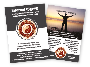 Internal Qigong Double Sided A6 Flyer